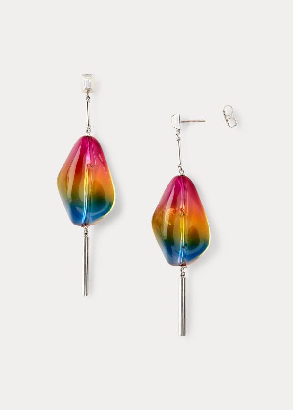 Women's Ralph Lauren Rainbow Drop Earrings | 690482KGO